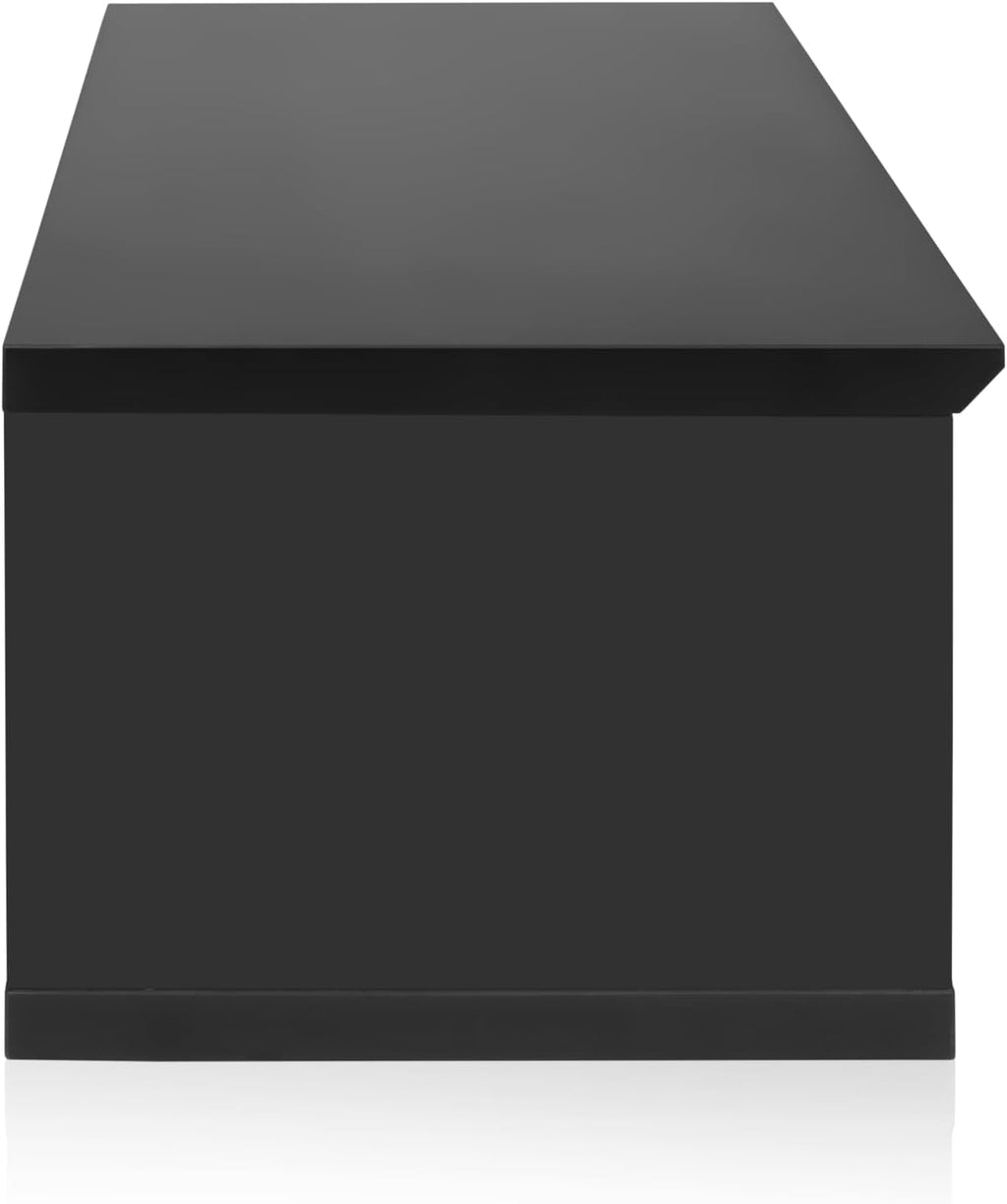 Gator Frameworks Elite Furniture Series 4U Wood Desktop Studio Rack in Standard Black Finish (GFW-ELITERK-4U-BLK)