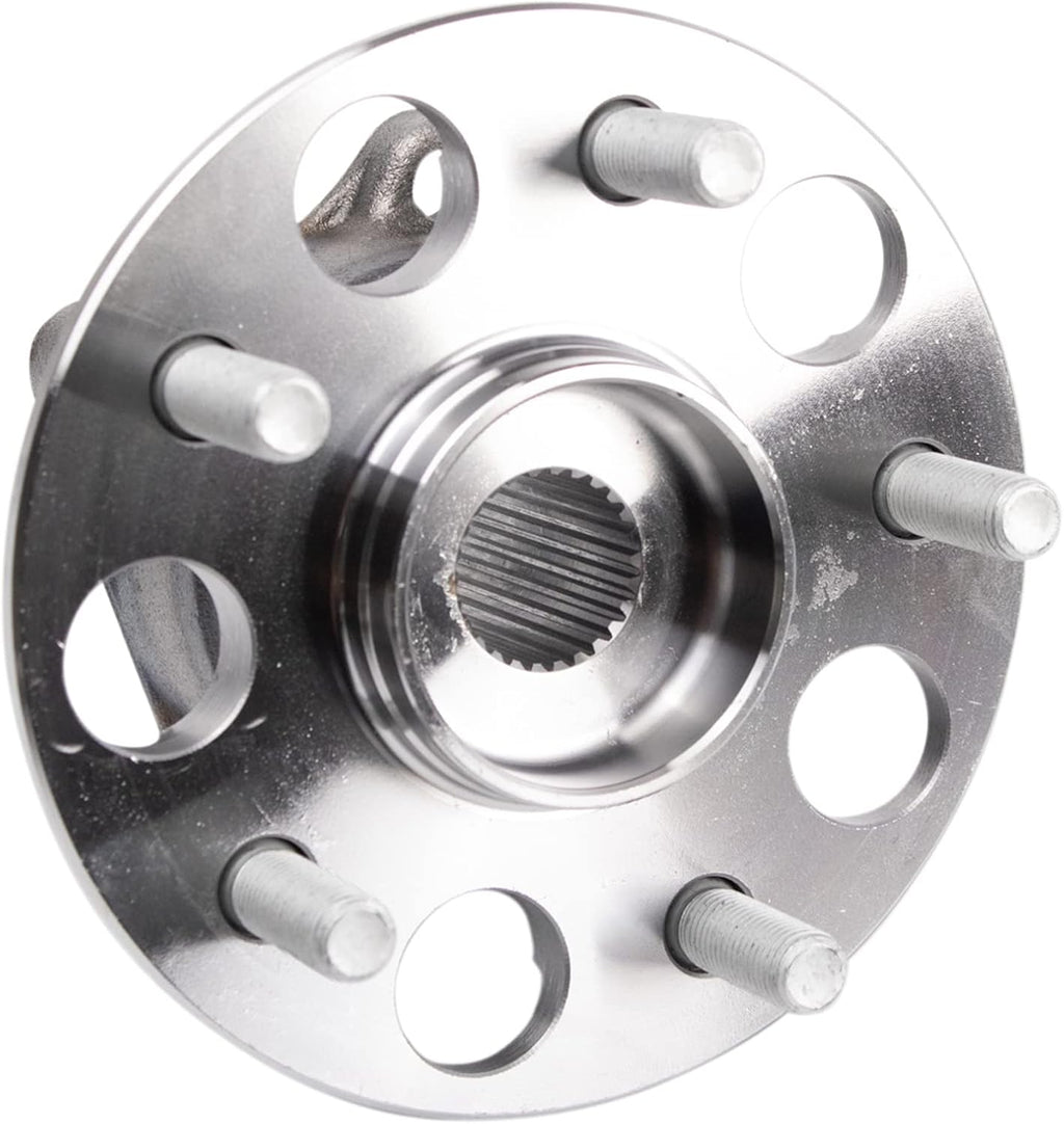TRQ Rear Left and Right Wheel Bearing and Hub Assembly Set 2 Piece Compatible with 19-23 Toyota RAV4 All Wheel Drive 20-23 Camry All Wheel Drive 21-23 Venza 22-23 Corolla Cross All Wheel Drive
