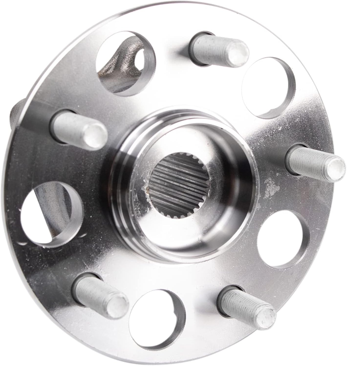 TRQ Rear Left and Right Wheel Bearing and Hub Assembly Set 2 Piece Compatible with 19-23 Toyota RAV4 All Wheel Drive 20-23 Camry All Wheel Drive 21-23 Venza 22-23 Corolla Cross All Wheel Drive