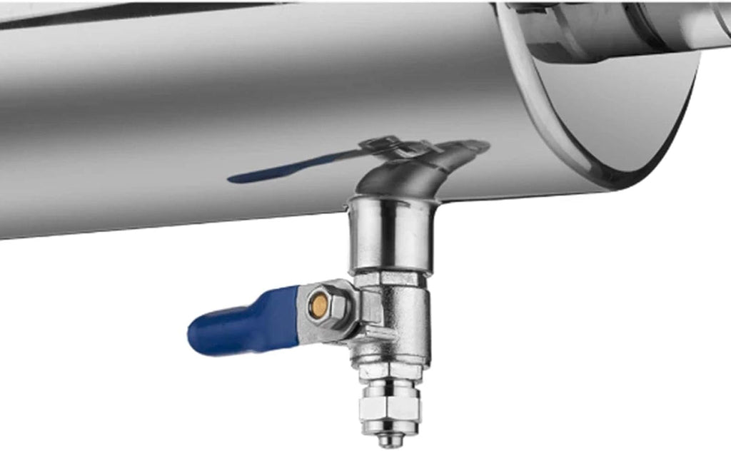 Max Water UV 110W (24GPM), Lamp Shelf Support, UV (T5), Input Voltage 110V, 1' Inlet/Outlet, Light and Audio Alarm Ballast