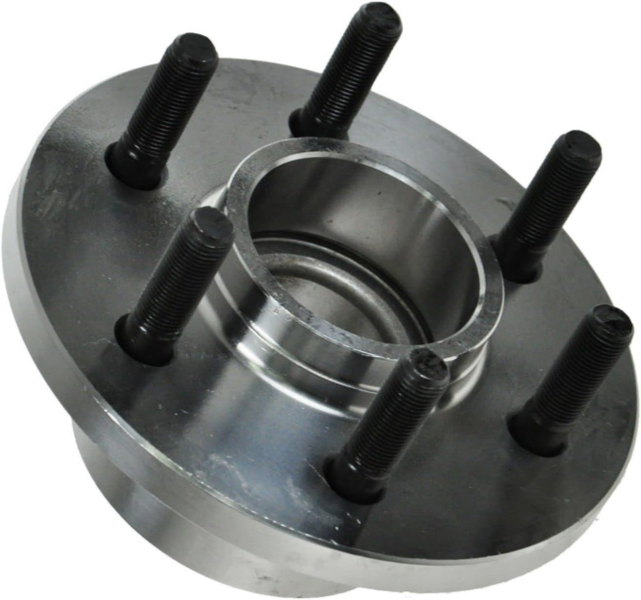 TRQ Front Wheel Bearing and Hub Assembly Set 2 Piece Compatible with 97-03 Dodge Dakota RWD Left and Right 2 Wheel ABS 04 Dakota RWD Left and Right Rear Drum Brakes