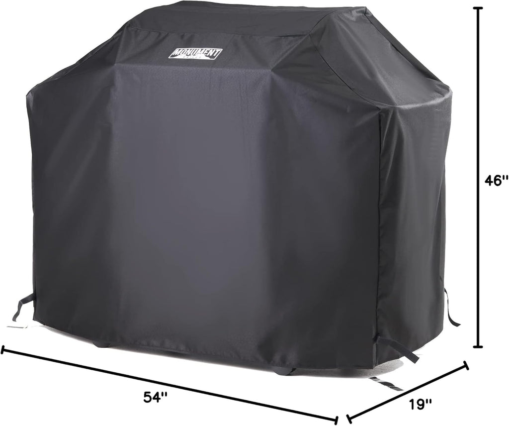 Monument Grills 35633 Propane Grill with Grill Cover Bundle (2 Items)