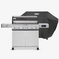 Monument Grills Denali Series, 6-Burner Convertible Natural Gas Smart bbq Grill Stainless Steel Denali 605 with BBQ Cover (Without Conversion Kit)