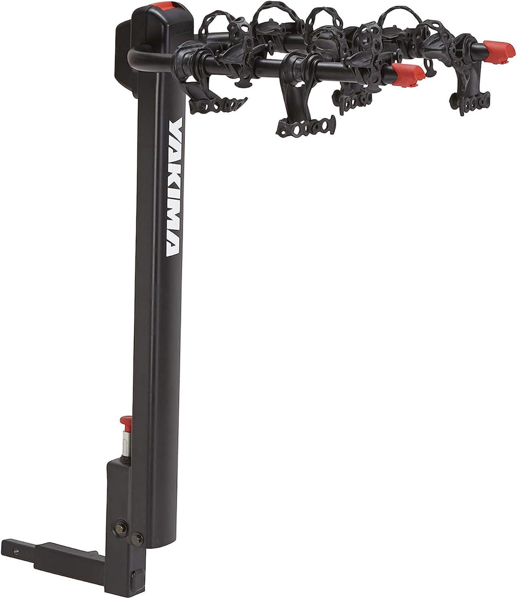 YAKIMA, DoubleDown 4 Tilting Hitch-Mounted Bike Rack for Cars, SUVs, Trucks and More, Fits 1.25' and 2' Hitches, Carries 4 Bikes