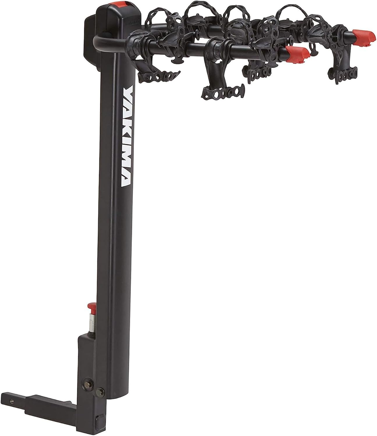 YAKIMA, DoubleDown 4 Tilting Hitch-Mounted Bike Rack for Cars, SUVs, Trucks and More, Fits 1.25' and 2' Hitches, Carries 4 Bikes