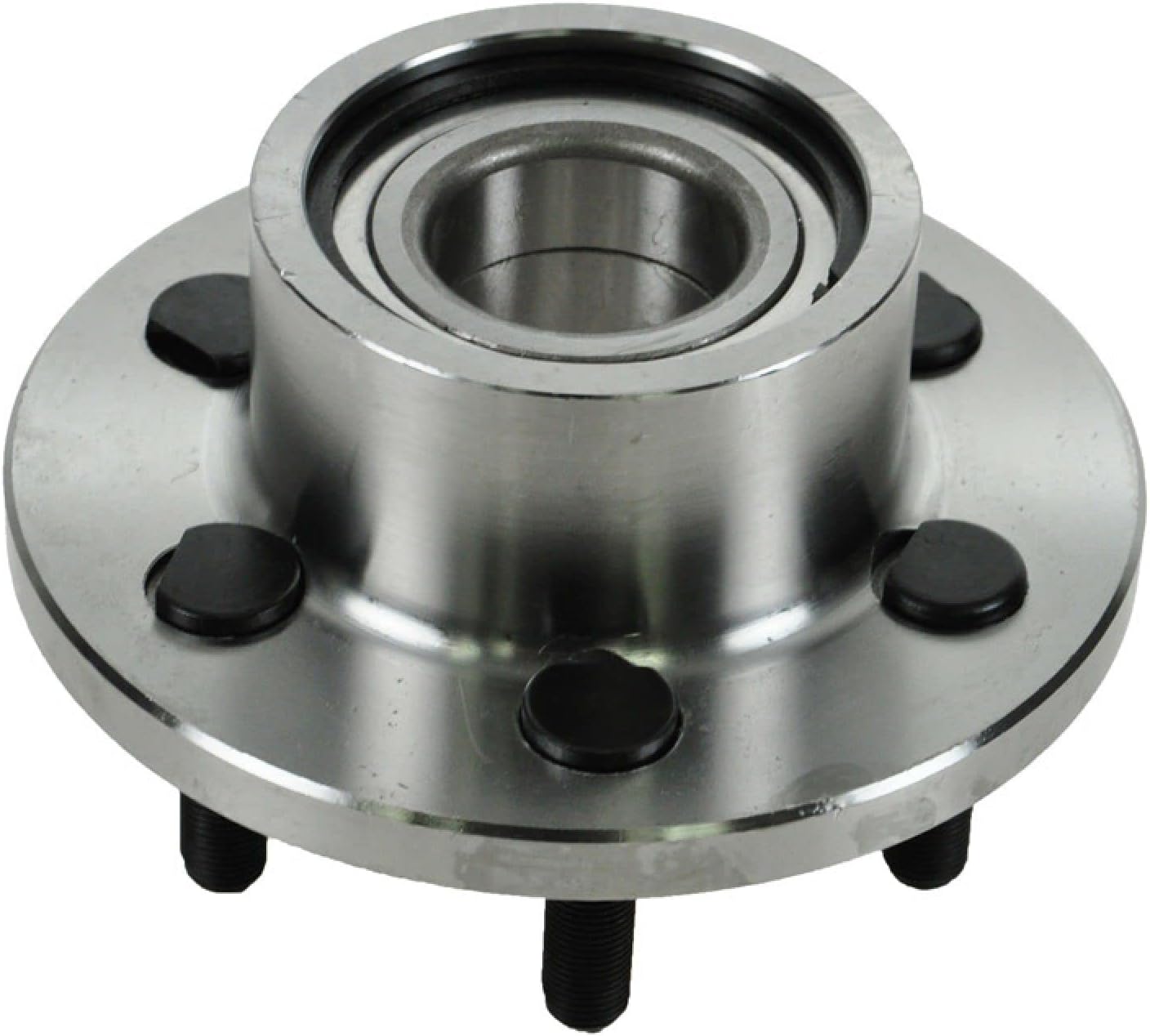 TRQ Front Wheel Bearing and Hub Assembly Set 2 Piece Compatible with 97-03 Dodge Dakota RWD Left and Right 2 Wheel ABS 04 Dakota RWD Left and Right Rear Drum Brakes