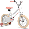 JOYSTAR Girls Bike for 2-12 Years Old Toddlers and Kids, 12' 14' 16' 18' 20' Retro Style Kids Bike with Training Wheels, 18 20 Inch Children Bicycle with Kickstand