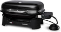 Weber Lumin Compact Outdoor Electric Barbecue Grill, Black - Great Small Spaces such as Patios, Balconies, and Decks, Portable and Convenient