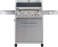 Monument Grills Mesa Series, 4+1 Outdoor Barbecue Stainless Steel Propane Gas Grill, 4 Burners & 1 Side Burner 62,000 BTU Patio Garden Barbecue Grill with Knob Controls, Mesa415BZ