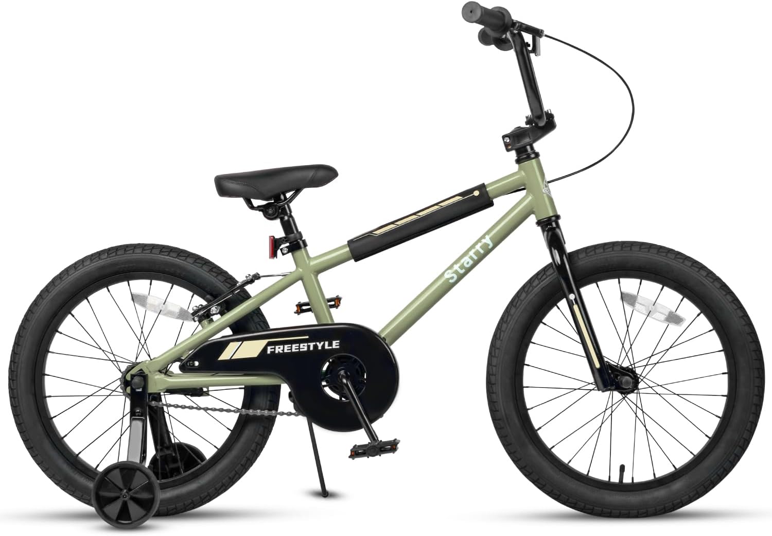 cubsala 12 14 16 18 Inch Kids Bike BMX Style Bicycle with Training Wheels Coaster Brake for 2-10 Years Old Toddlers Boys Girls Multiple Colors