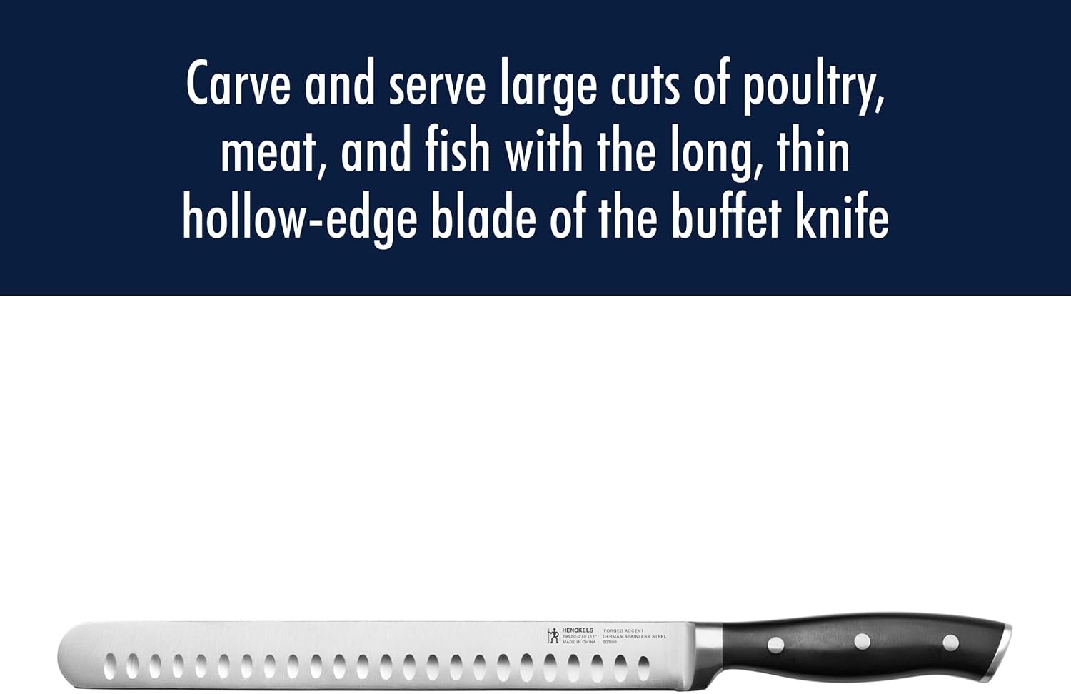 Henckels Forged Accent 9-pc Barbecue Carving Tool Set,Black