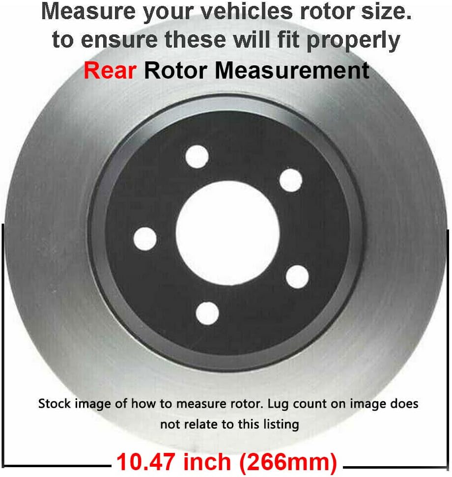Detroit Axle - Brake Kit for Subaru Impreza Saab 9-2X Brake Rotors 2004 2005 2006 2007 Ceramic Brakes Pads Front and Rear Replacement: 10.91' inch Front and 10.47' inch RearRotor