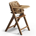 Mamazing GrowPod Pro Wooden Baby High Chair for 6 Months to 300lbs, Easy to Clean with Tray, Compact Foldable Highchair for Kitchen & Dining Room, with 5-Point Safety Harnesses and Guard Bar