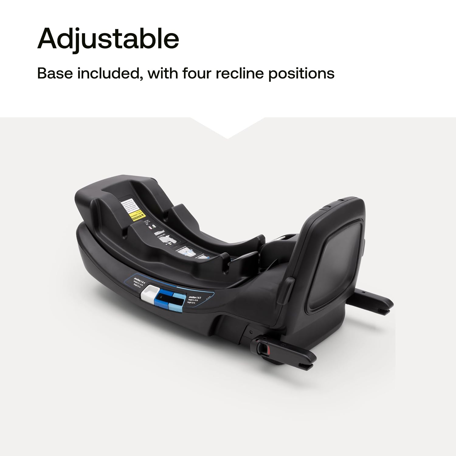 Bugaboo Turtle Air Shield by Nuna car seat + Recline Base