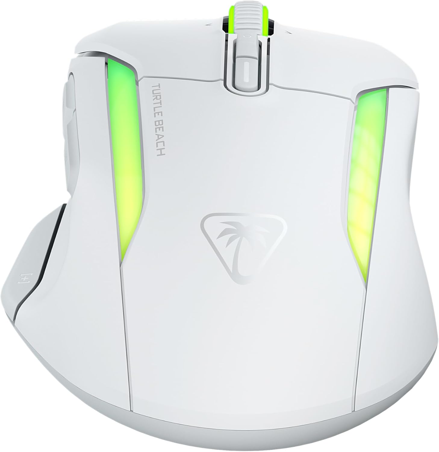 Turtle Beach Kone II Air Wireless RGB Gaming Mouse, 350-Hr Rechargeable Battery, 26000 DPI Optical Sensor, 100M Click Optical Switches, 21 Customizable Inputs, Ergonomic, 4D Scroll Wheel– Arctic White