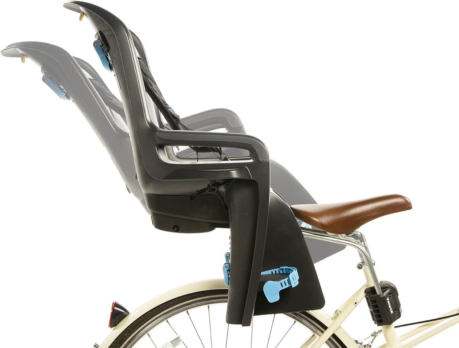 Thule Children's RideAlong Bike Seat, Light Gray, One Size