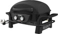 Nexgrill Fortess 2-Burner Portable Gas Grill & Griddle Combo with 263 SQ In Cooking Space, Easy Lift Handles, 13,500 BTU, 2-in-1 Small Tabletop Grill for Camping, Outdoor Cooking, and More - 820-02005