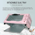 oven mini oven air fryer oven 12L Mini Oven,Multi-Function Convection Countertop Toaster Oven Electric Toaster Oven Toaster Ovens Countertop Toaster Oven Air Fryer, (Color : Pink) ( Color : Pink , S