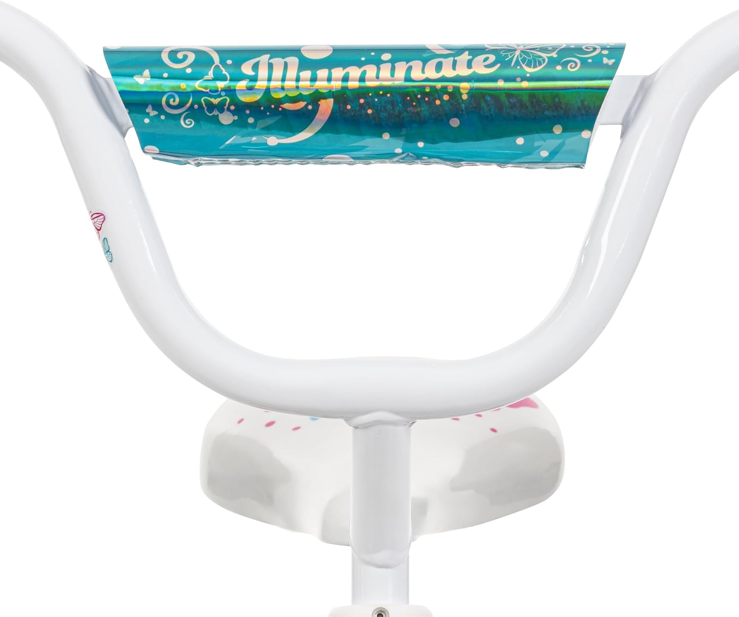 Huffy Illuminate Bike for Girls, 12/16/20 Inch Size Options, Ages 3+ Years Old, Removable Training Wheels (12' and 16' Only), Multiple Color Options, Easy Assembly, Adjustable Seat, Durable