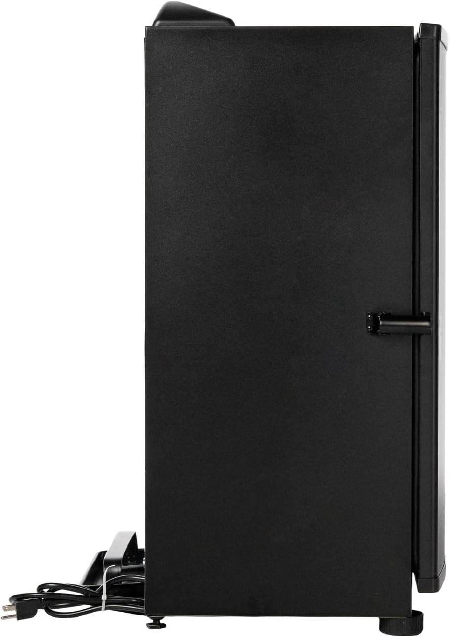 Masterbuilt® 30-inch Digital Electric Vertical BBQ Smoker with Side Wood Chip Loader, Chrome Racks and 710 Cooking Square Inches in Black, Model MB20071117