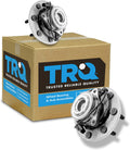 TRQ Front Left and Right Wheel Bearing and Hub Assembly Set 2 Piece Compatible with 2003-2005 Dodge Ram 2500 RWD 2003-2005 Ram 3500 RWD
