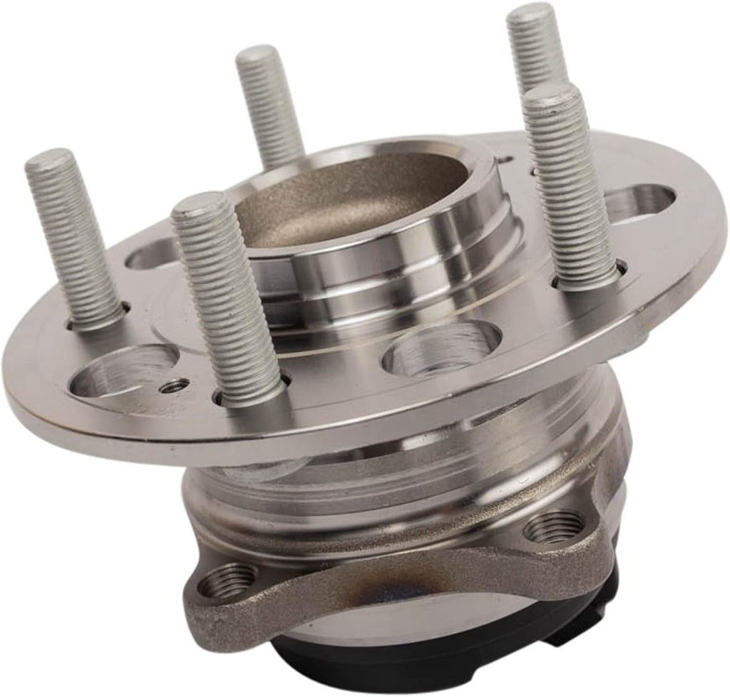TRQ Front Left and Right Wheel Bearing and Hub Assembly Set 2 Piece Compatible with 2019-2022 Genesis G70 Rear Wheel Drive 2018-2019 Kia Stinger Rear Wheel Drive