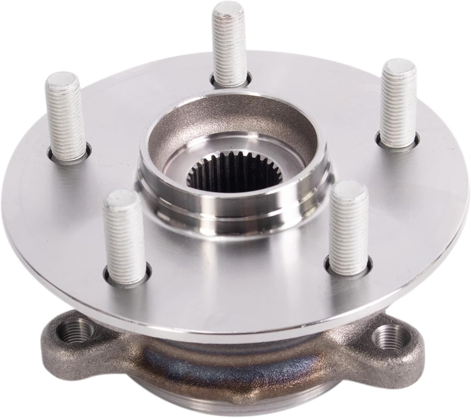 TRQ Front Left and Right Wheel Bearing and Hub Assembly Set 2 Piece Compatible with 2019-2023 Toyota RAV4 Limited Hybrid XLE XSE LE