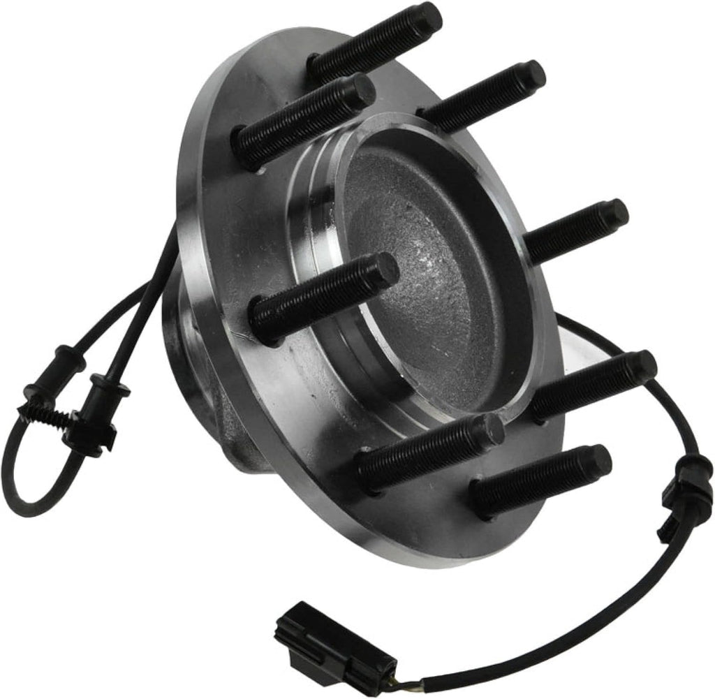 TRQ 2 Piece Front Wheel Bearing & Hub Assembly Set Compatible with 2006-2008 Dodge Ram 1500 Ram 2500 Ram 3500