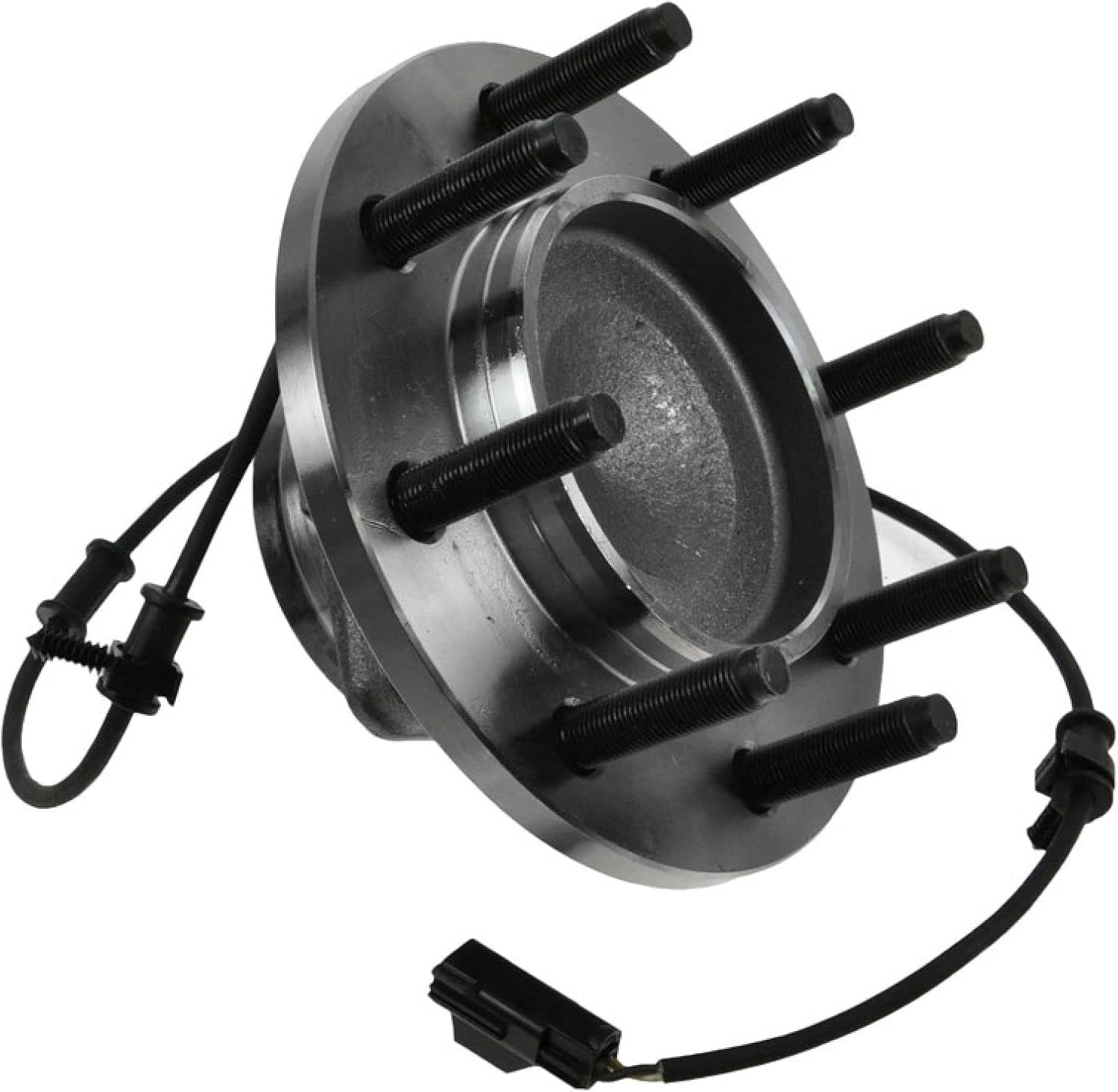 TRQ 2 Piece Front Wheel Bearing & Hub Assembly Set Compatible with 2006-2008 Dodge Ram 1500 Ram 2500 Ram 3500
