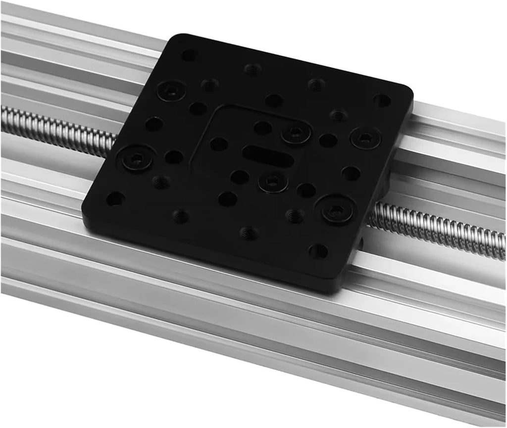 CNC 3D Printer Linear Rail Z-axis Lead T8 Screw C-Beam Sliding Table Actuator Kit Linear Guides Support Step Servo Motor Tool(40mm Stroke)