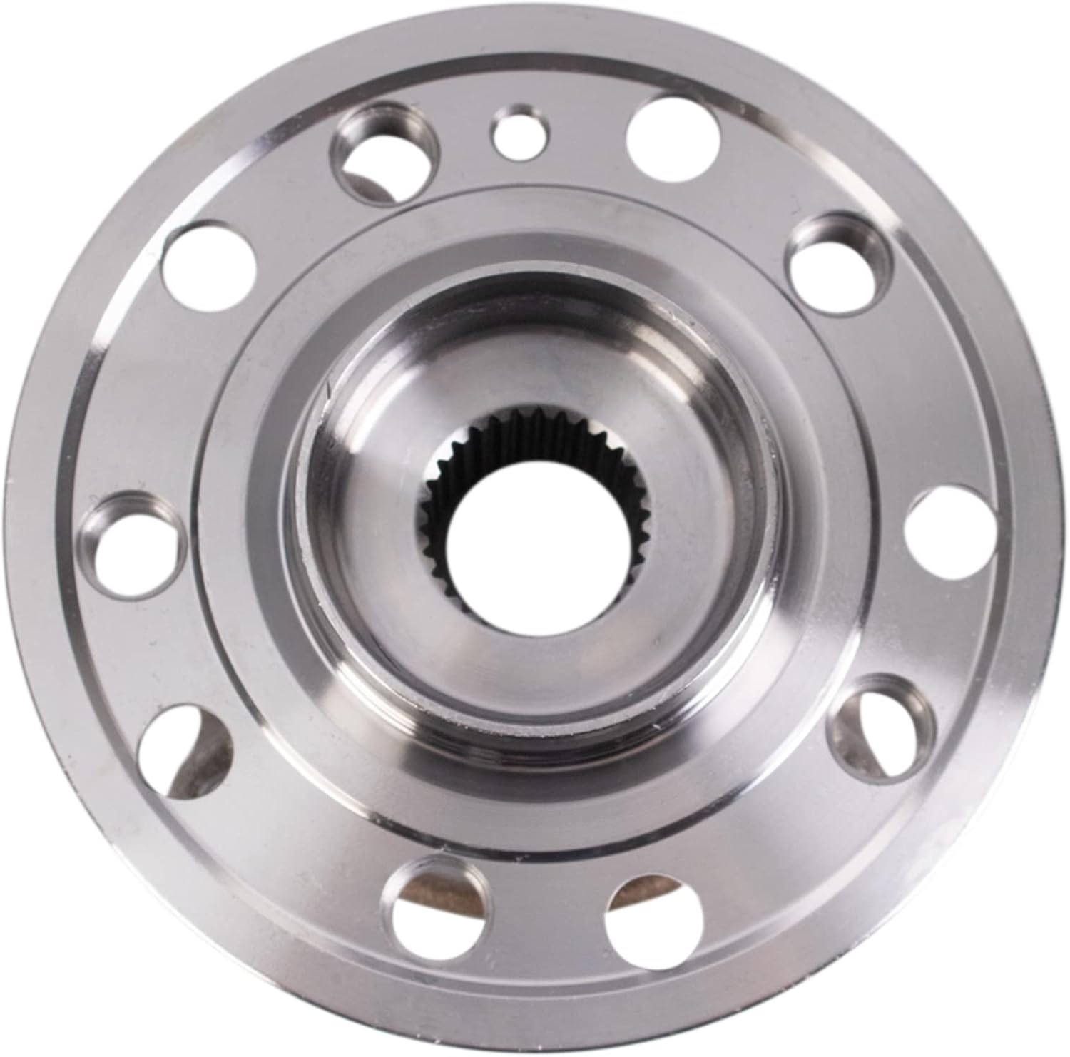TRQ Front Left and Right Wheel Bearing and Hub Assembly Set 2 Piece Compatible with 15-21 Mercedes-Benz C300 4Matic 16-18 GLC300 4Matic 2021 GLC300 4Matic 17-19 E300 4Matic 19-21 E450 4Matic