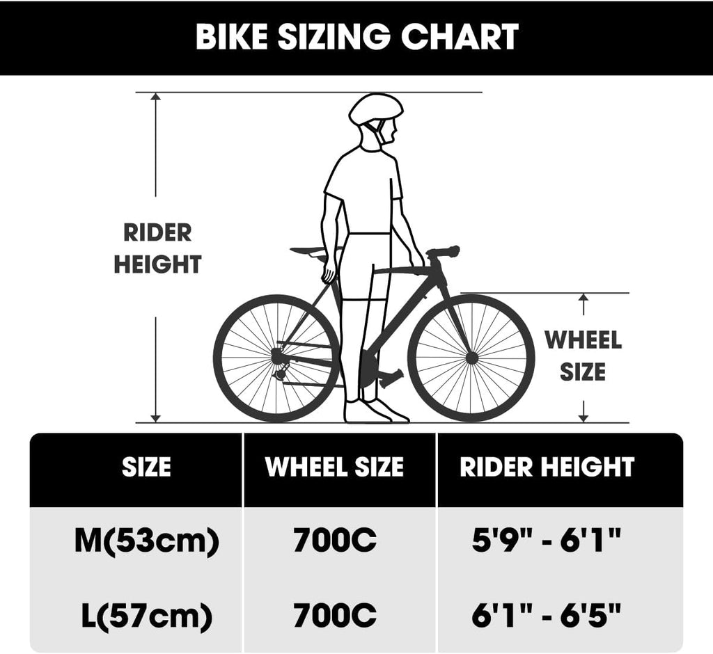 HILAND 700C Road Hybrid Bike, 7 speeds Bikes Urban City Commuter Bicycle with Disc Brake for Men Women Adult Comfortable Bicycle