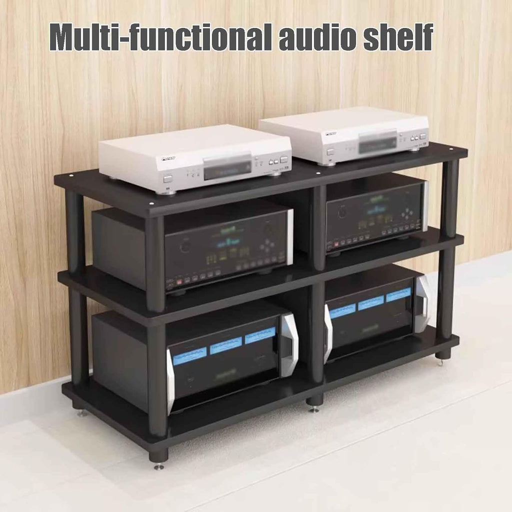 Amplifier Cabinet Cinema Audio Equipment Cabinet Professional Amplifier Bracket Bracket Audio Cabinet Equipment Cabinet Multi-Function Multi-Layer Audio Bracket Steel Bracket (Size : 2st Floor)