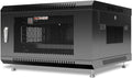 Sysracks 6U Server Rack Cabinet Enclosure | Locking Vented Doors | Network Equipment Rack for Data Centers, IT Rooms, Audio/Video Gear, and Home Offices | for Servers, Routers, Patch Panels