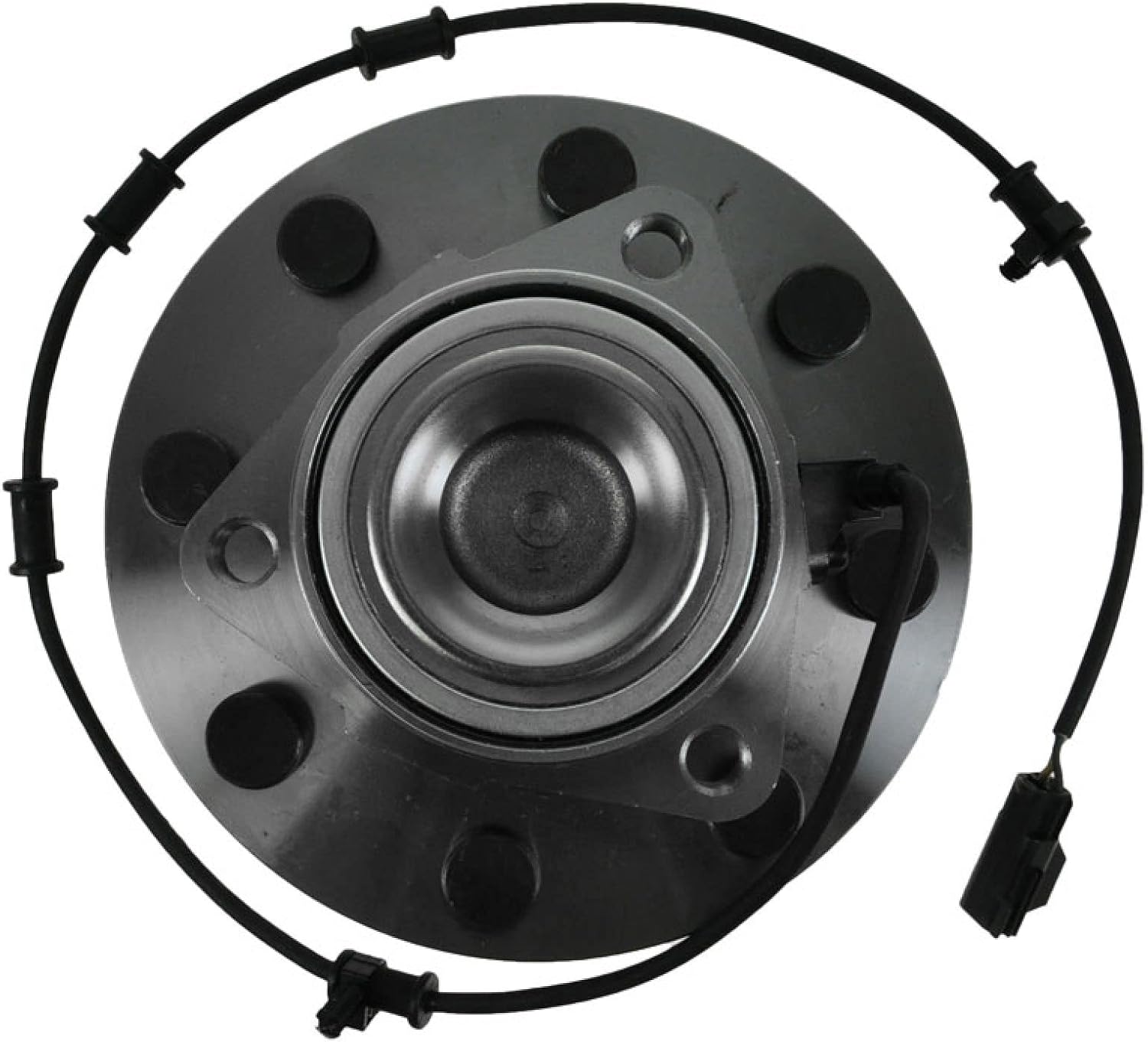 TRQ 2 Piece Front Wheel Bearing & Hub Assembly Set Compatible with 2006-2008 Dodge Ram 1500 Ram 2500 Ram 3500