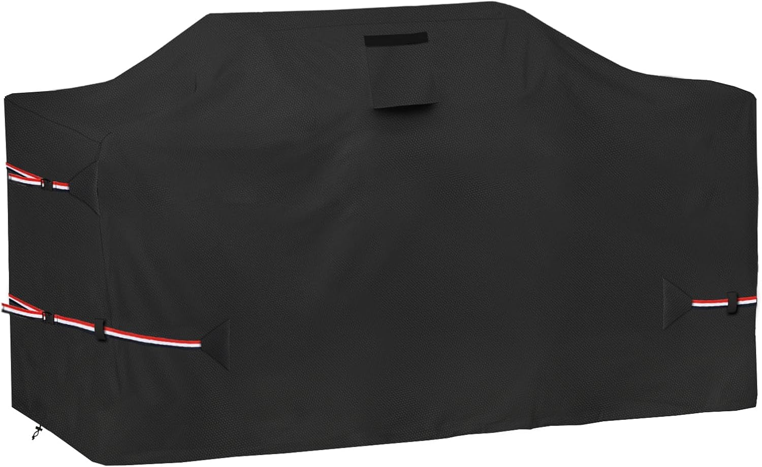 78 Inch Island Grill Cover - 600D Heavy Duty Waterproof All Weather Protection Outdoor Cover,Black