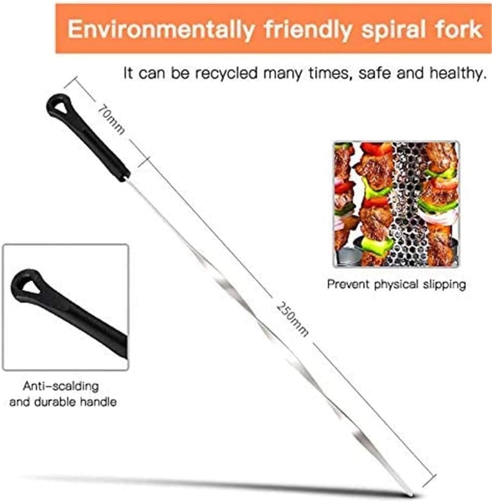 Barbecue Grill Automatically Vertical Rotating Barbecue Smoke-Free for Barbecue with rotisserie Electric for Kebab, skewers and Roast for Home Parties