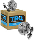 TRQ Front Left and Right Wheel Bearing and Hub Assembly Set 2 Piece Compatible with 2009-2010 Dodge Ram 2500 4WD 2009-2010 Ram 3500 4WD 2011 Ram 2500 4WD 2011 3500 4WD