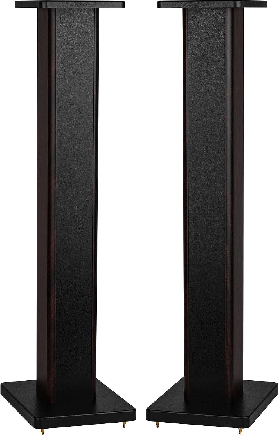 Dayton Audio Universal Wood Speaker Stand Pair (36in Walnut)