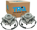 TRQ Front Driver and Passenger Side Wheel Bearing and Hub Assembly Set 2 Piece Compatible with 11-14 Ford F-150 RWD 6 Lug Wheels 11-14 Expedition RWD 11-14 Lincoln Navigator RWD