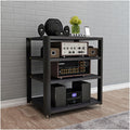 AV Media Stand,4-Tier Media Stand Audio/Video Rack,Floor-Standing Audio and Video Equipment Storage Rack,Suitable for Offices and Study Rooms (Color : Style 4)