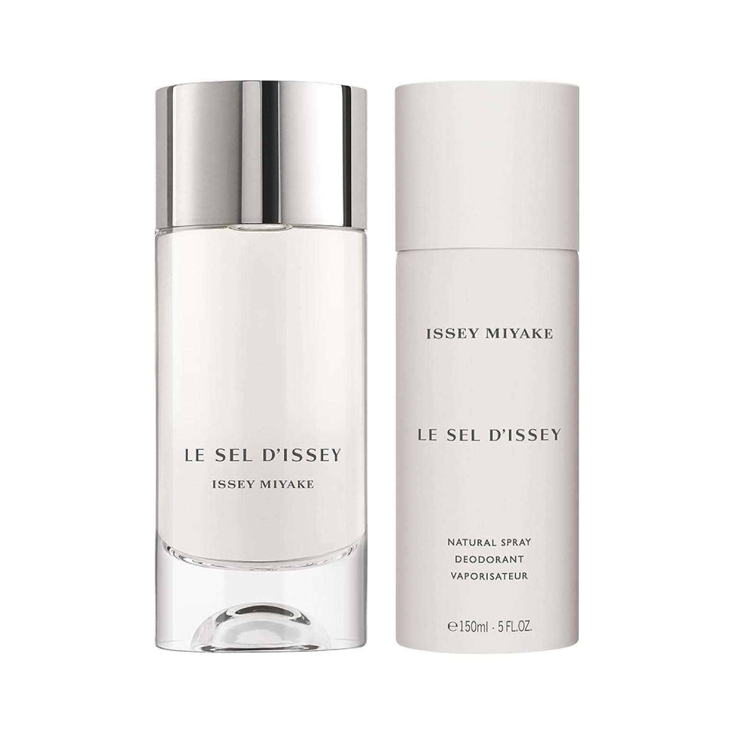 Issey Miyake Le Sel d'Issey Eau de Toilette Holiday Fragrance Set for Men - Includes Eau de Toilette (100 mL) & Deodorant Spray (150 mL)