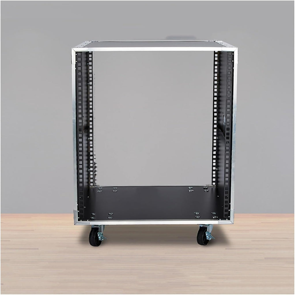 Portable Network Rack，Open Frame Rack，for Servers & AV Gear，with Caster Built-in Handle Network Rack， Rolling Network Rack（16U -87x52.5cm） (Size : 12U-70X52.5CM)