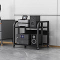 2/3/4 Tier Media Stand, Audio Rack & HiFi Shelf for Living Room & Studio, Versatile Components Cabinet (19.7x15.7x19in), Stylish Storage Solution for Home Theater