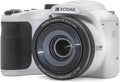 Kodak PIXPRO AZ255 Digital Camera, 25x Optical Zoom Bridge with 16MP Sensor, AA Batteries, OIS, 1080p Full HD Video, White