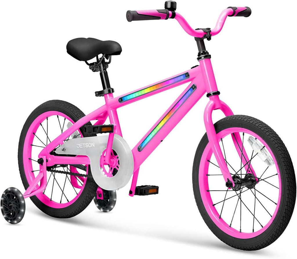 Jetson Light Rider Kids' Light-up Unisex Bike, LED Light-up Frame, 3 Different Light Modes