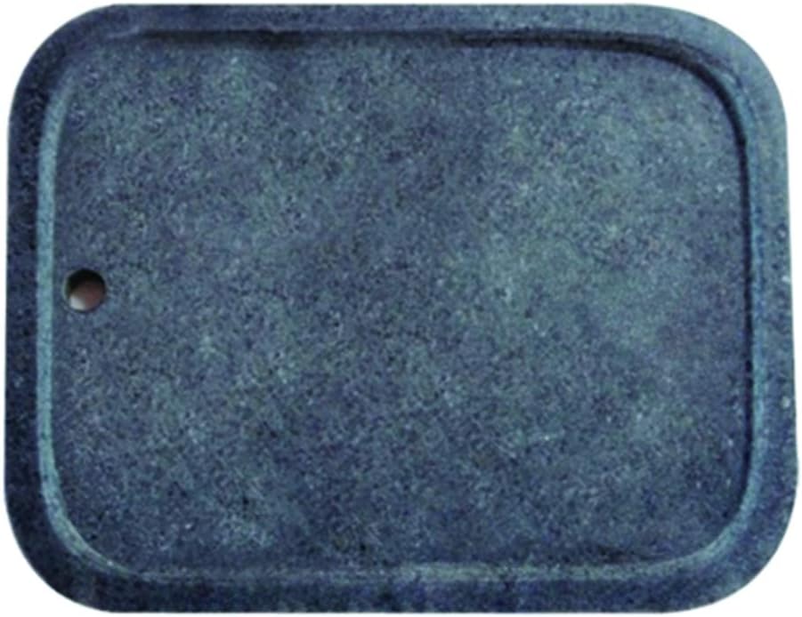 Jangsoo Gobdol Korean BBQ Stone Grill, Extra Large Korean Natural Stone Home Plate Pork Belly Roasting BBQ Pan, Stone Plate Stovetop Barbecue Grill Pan (11.8' x 15.7')