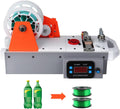 3D Printing Filament Making Machine, Desktop 3D Printer Extruder Filament Maker with Digital Display, Temperature/Speed Adjustable, Recycling PET Plastic Bottle into 3D Printing Filament (Orange)