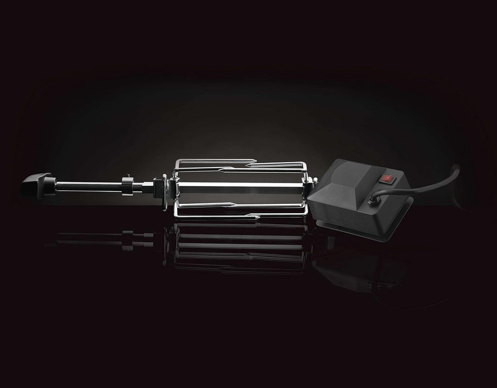 Napoleon Heavy Duty Rotisserie Kit for Large Grills - Fits Prestige PRO 500, P500, and LEX 485 Gas Grills, Fits Grill Heads Up To 31 Inches Wide, Square Spit Rod
