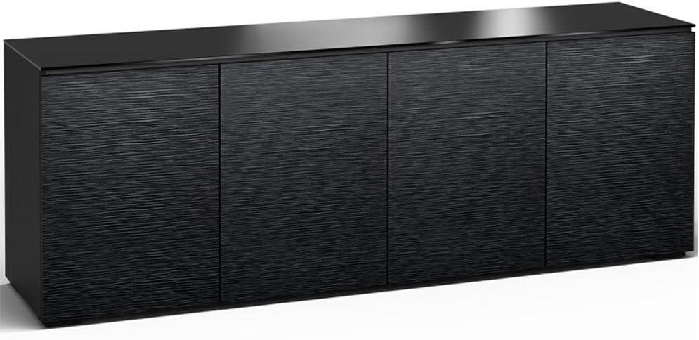 Salamander Chicago 347 Quad-Width AV Cabinet (Black Oak)